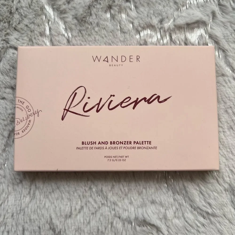 Wander Riviera Blush and Bronzer Palette new sealed